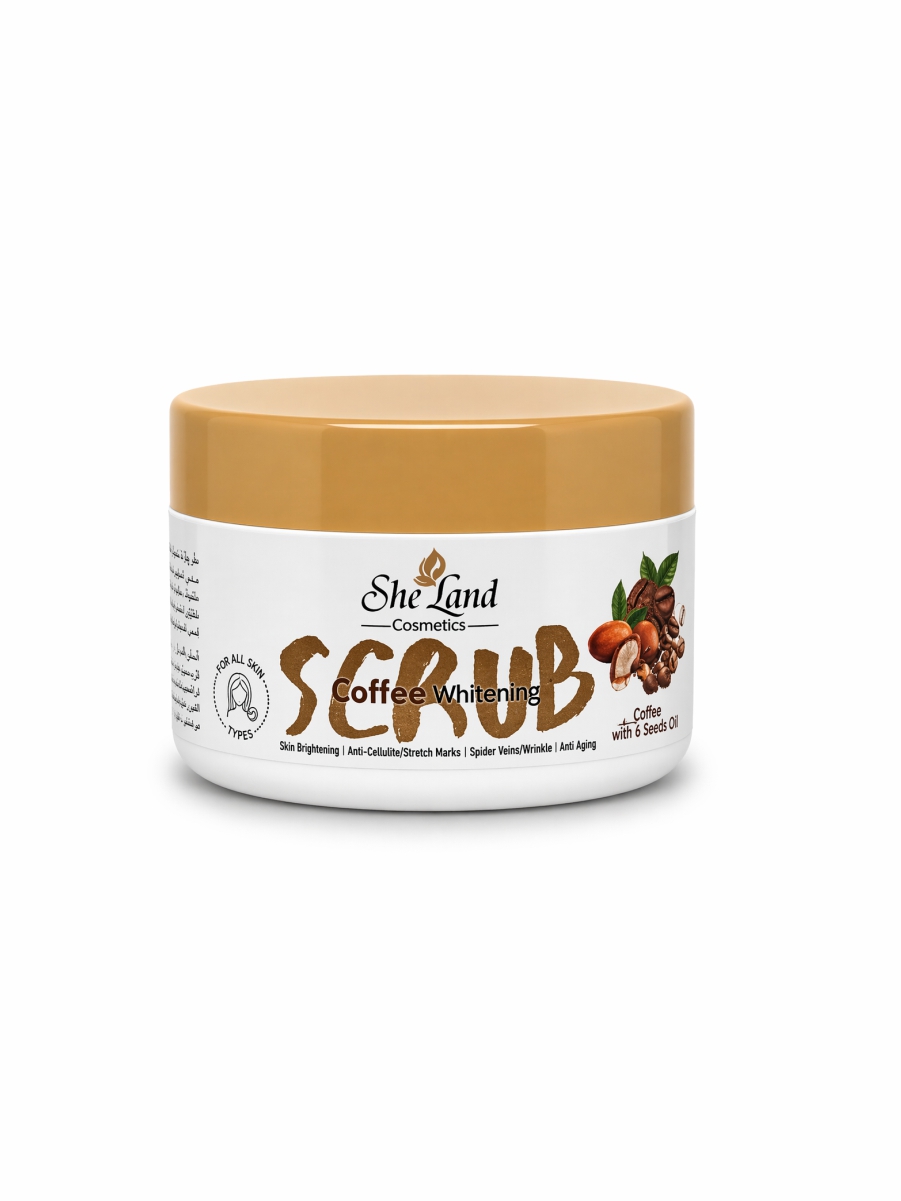 SheLand Organic Coffee Scrub 120g