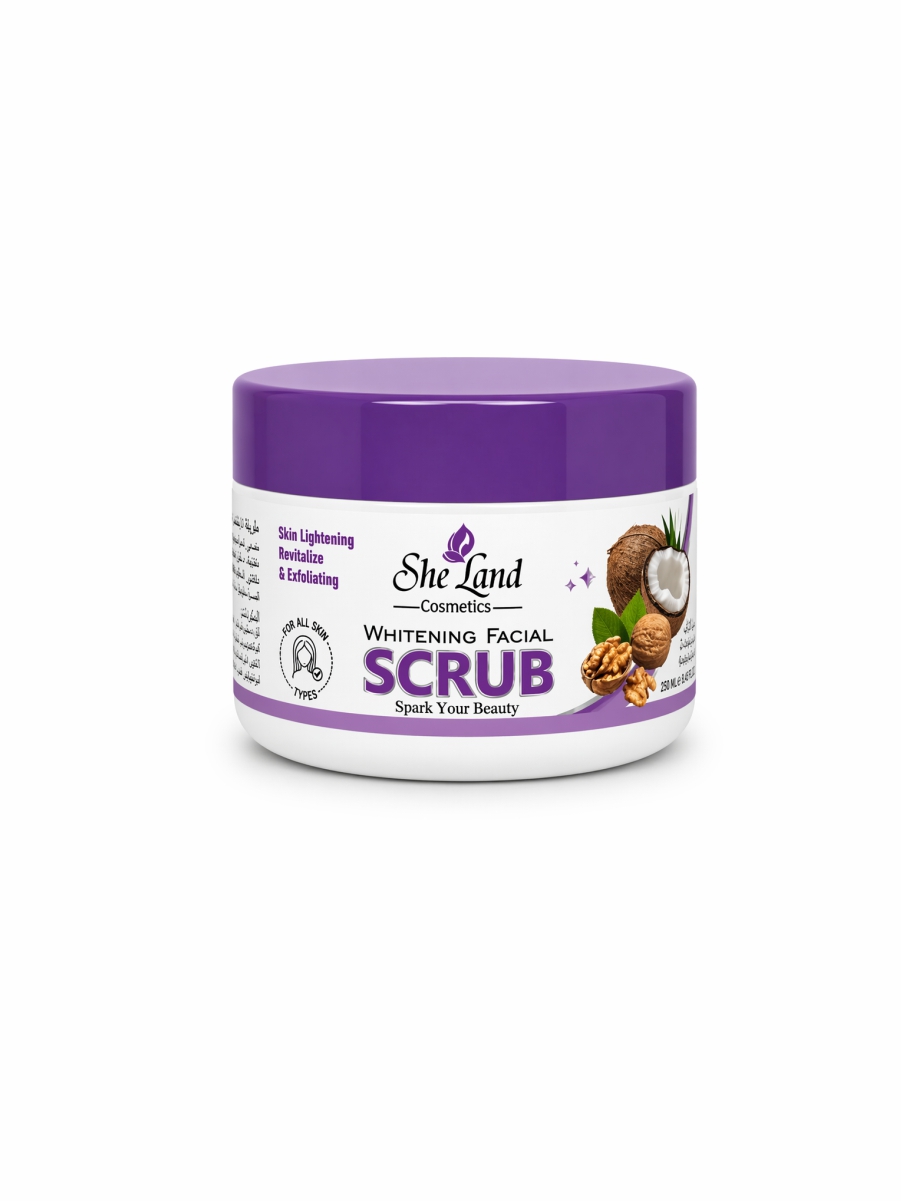 SheLand Whitening Facial Scrub 120g