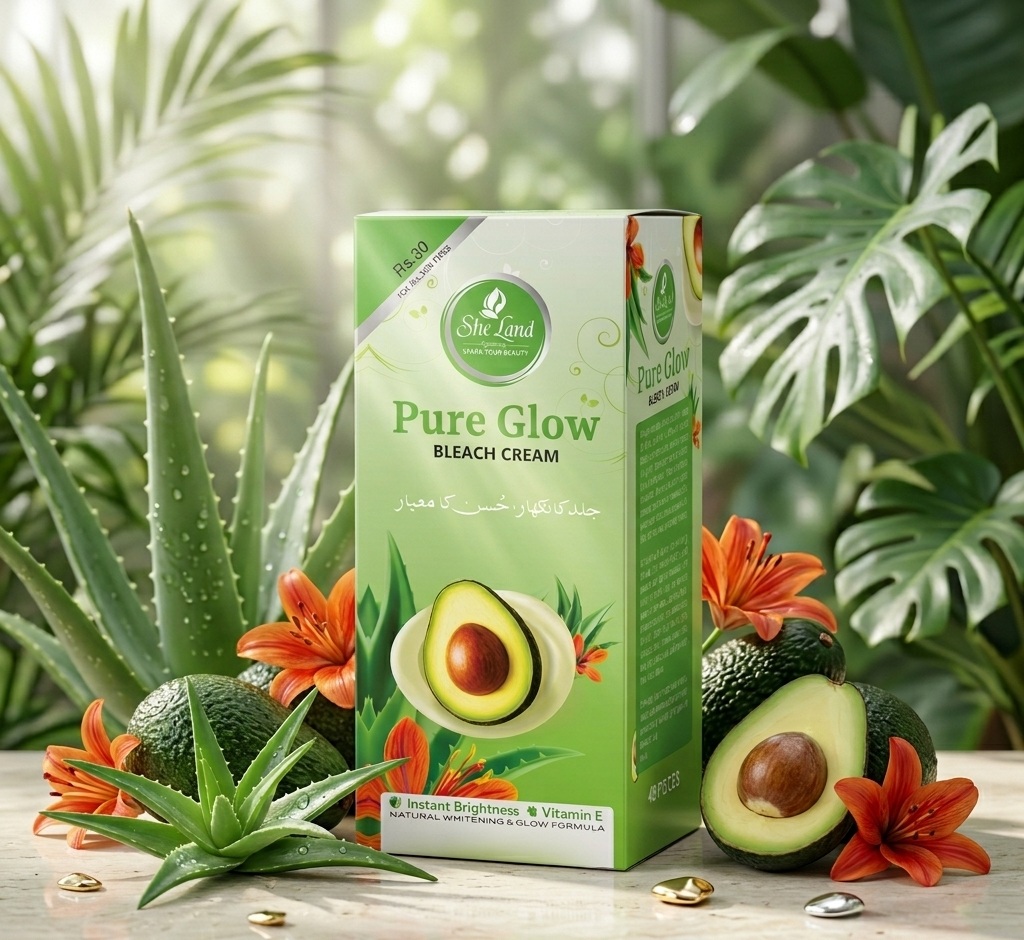 Sheland Avocado Bleach Box(48 Sachets)